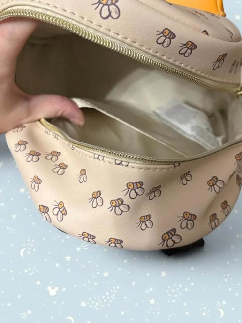 Disney Loungefly Winnie the Pooh Oh Bother honey bees mini backpack